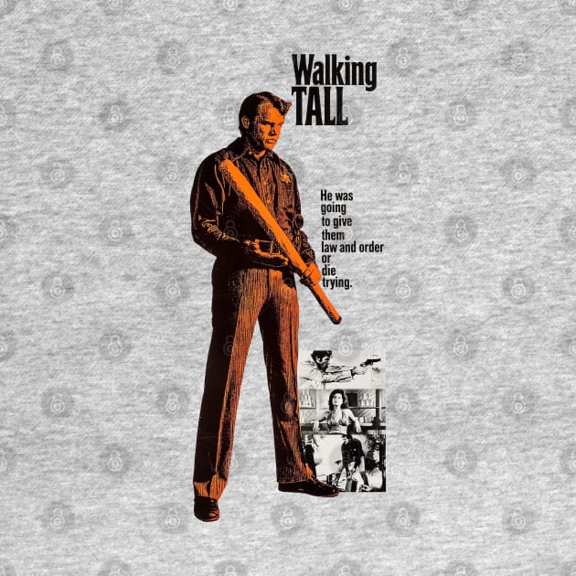 Walking Tall Movie Poster by MovieFunTime